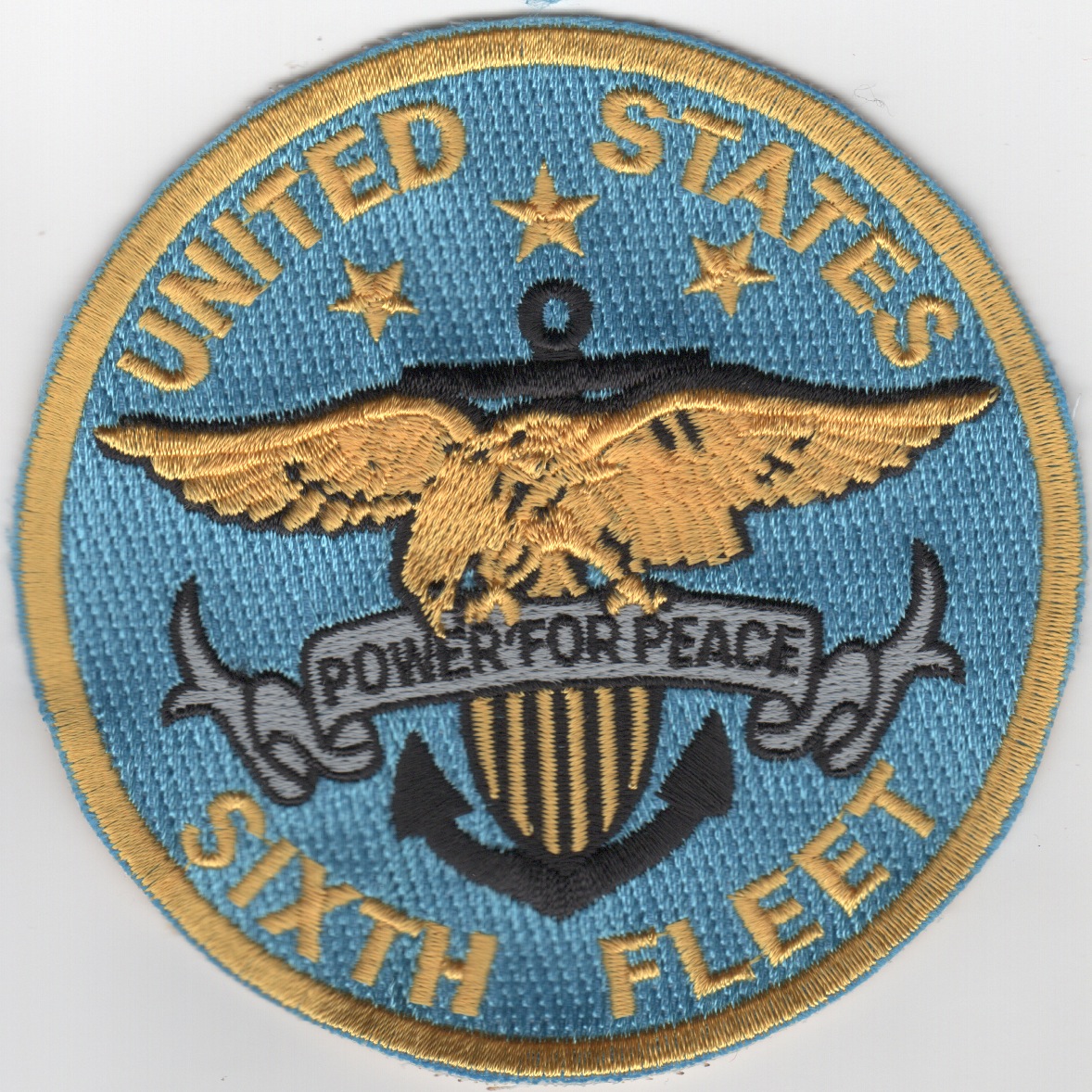 USN SIXTH Fleet Patch