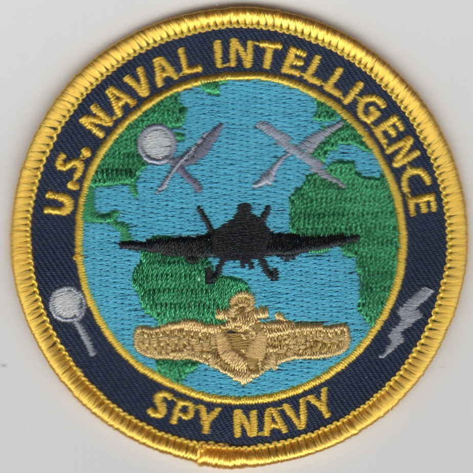 US Naval Intel 'SPY NAVY' Patch