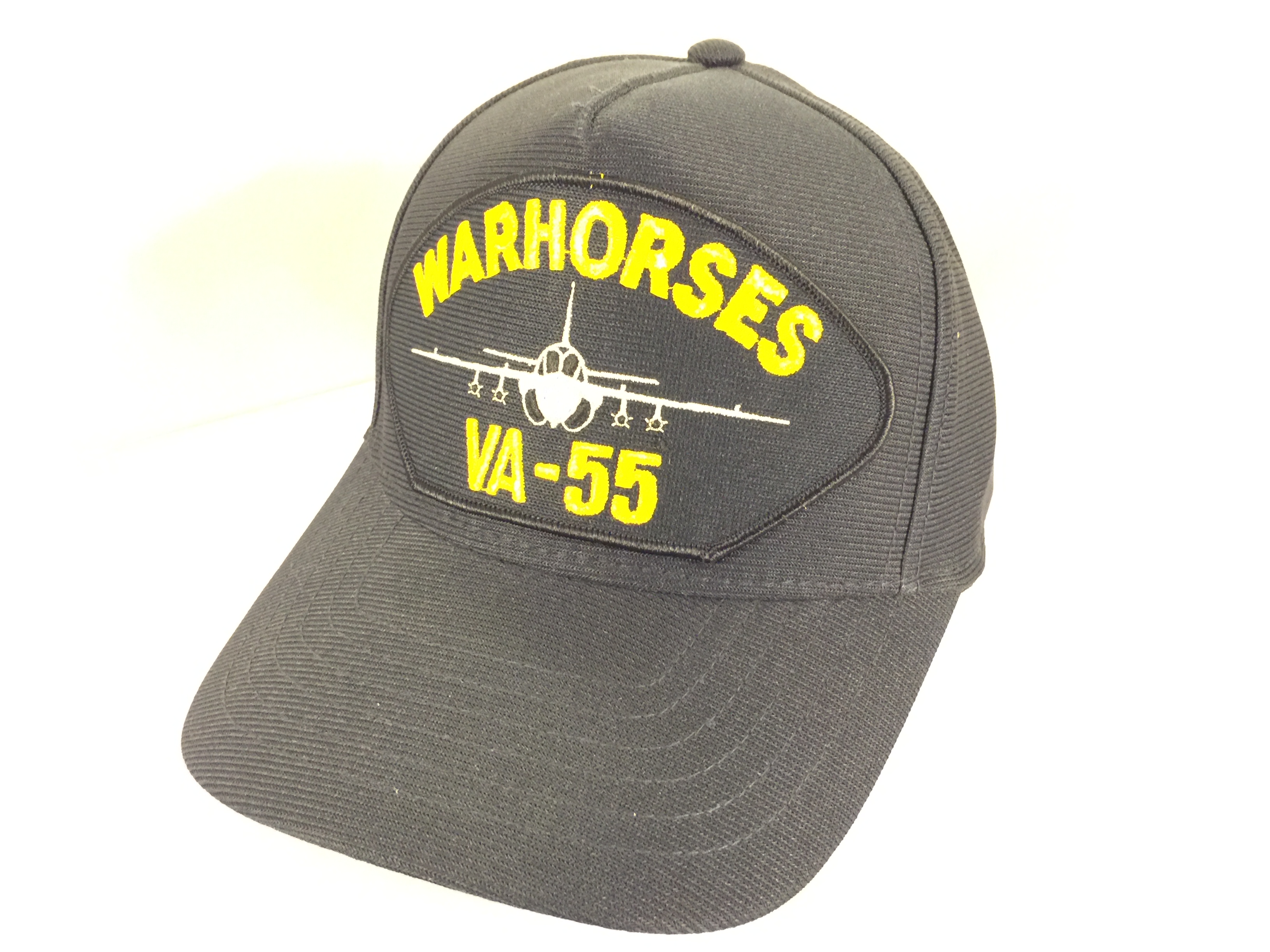 VA-55 A-6 *FRONT VIEW* Ballcap (Patch/Dark Blue)