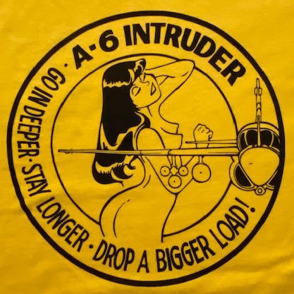 VA-75 'Ask Wife' T (Back Logo/Yellow)