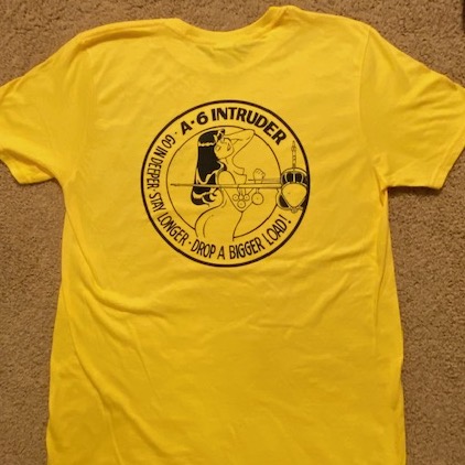 VA-75 'Ask Wife' T (Back/Yellow)