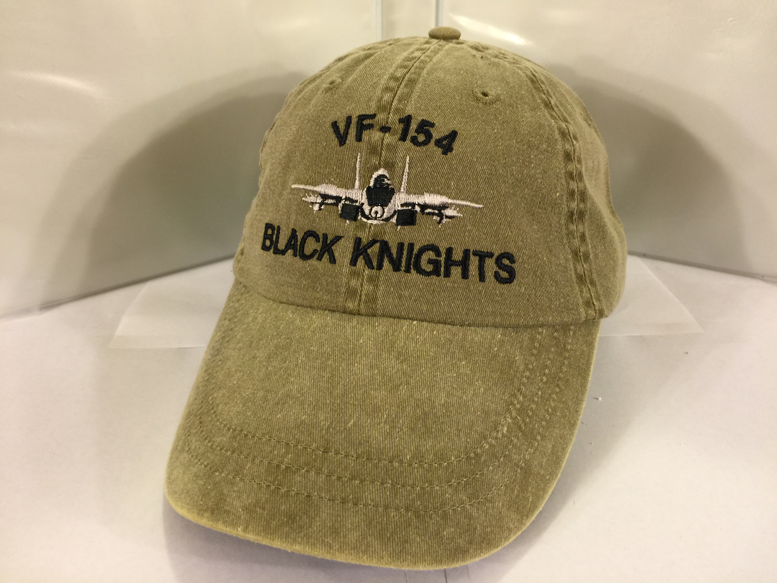 VF-154/F-14 Ballcap (Khaki/Dir. Emb.)