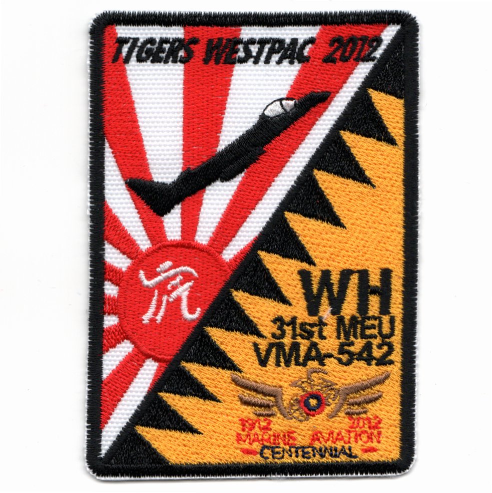 VMA-542/31MEU 2012 WestPac Patch