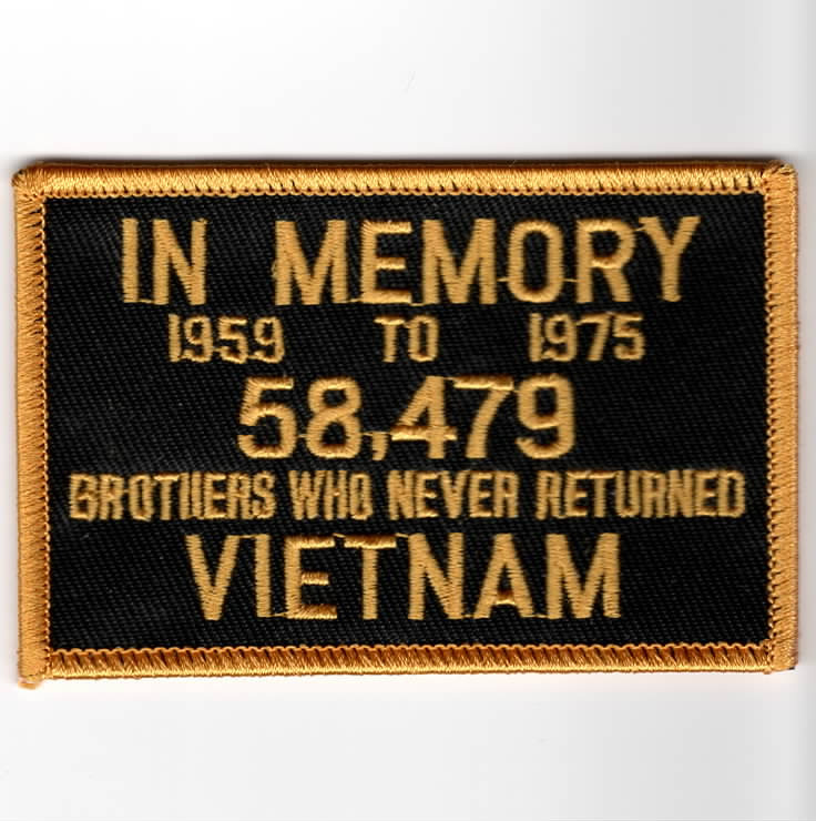 VIETNAM *IN MEMORY-58,479* (Flag)