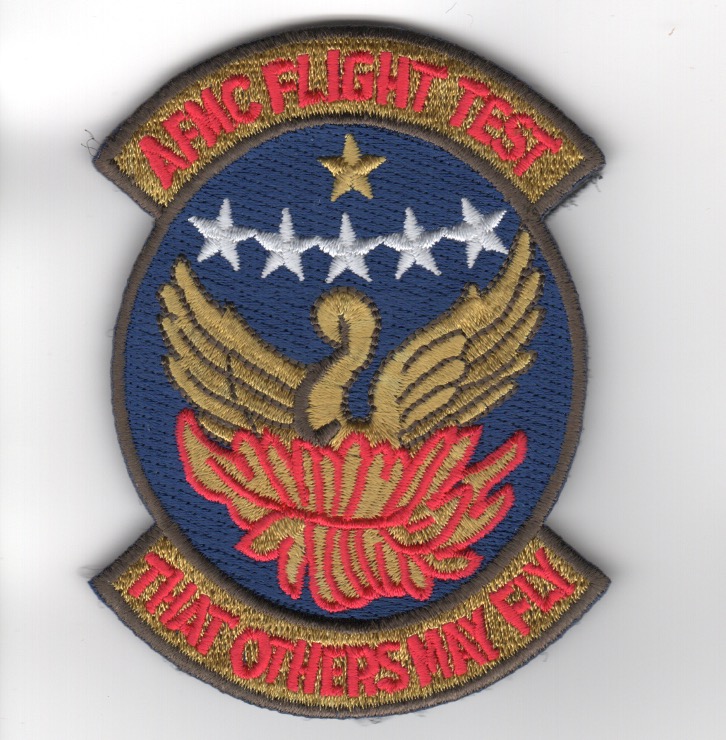 USAF Materiel Command Flight Test Patch (Dark Blue)