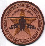 US Army Threat Systems Patch (Des)