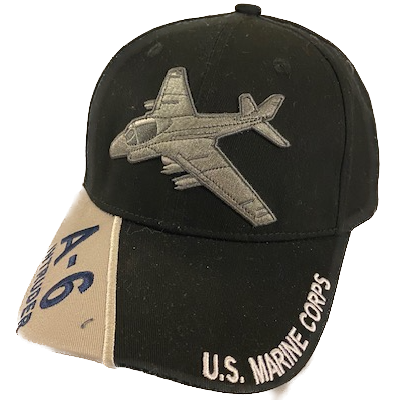 A-6 'INTRUDER' Ballcap ('EXTREME'/Black-Gray)