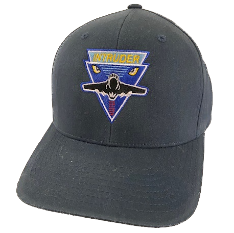 A-6 'INTRUDER-logo' Ballcap (Dk Blue)