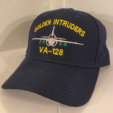 VA-128 Squadron Ballcap (D.E./Dark Blue)