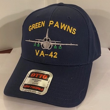 VA-42 A-6E 'Frontal' Ballcap (D.E./Dk Blue)