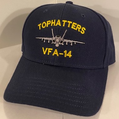 VFA-14 Ballcap w/F-18 (Dark Blue)