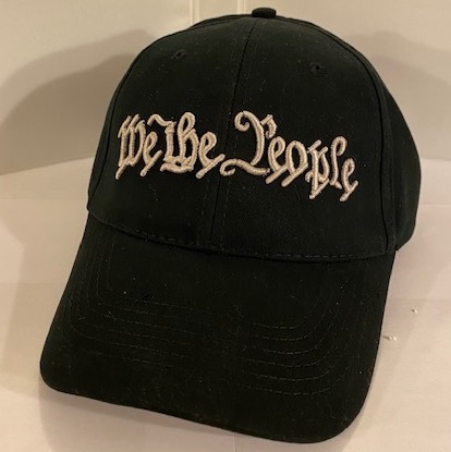 Cap: WE THE PEOPLE (Cursive/Black)