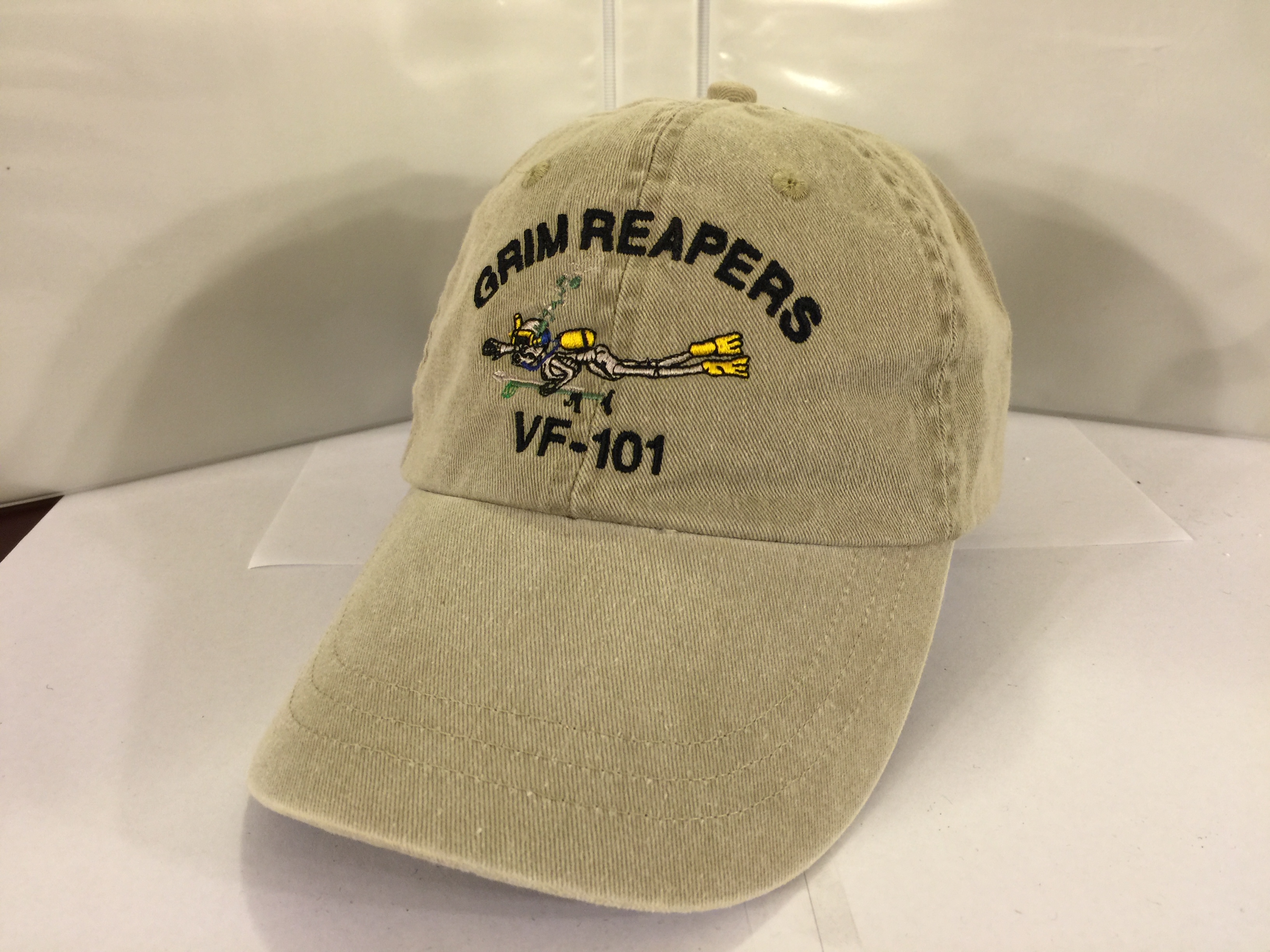 VF-101 'Scuba-MOE' Ballcap (Khaki/Dir. Emb.)