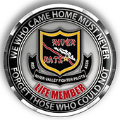 (RRVA) Coin: Blue Check 6 / LIFE MEMBER (Front)