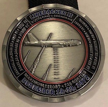 (RRVFPA) Coin: VIETNAM 'LINBACKER II *B-52 Bombing* (F)