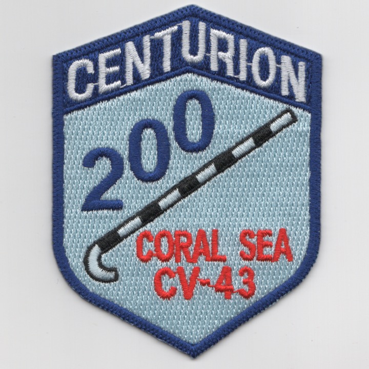 CV-43 '200 Traps' Shield Patch