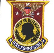 USS Forrestal (CV-59) Patch