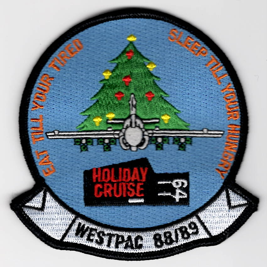 CV-64/CVW-2 1988 WESTPAC *HOLIDAY CRUISE* (XMAS Tree)