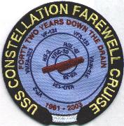 CV-64/VF-2 'Farewell' Cruise Patch