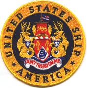 USS America (CV-66) Ship Patch