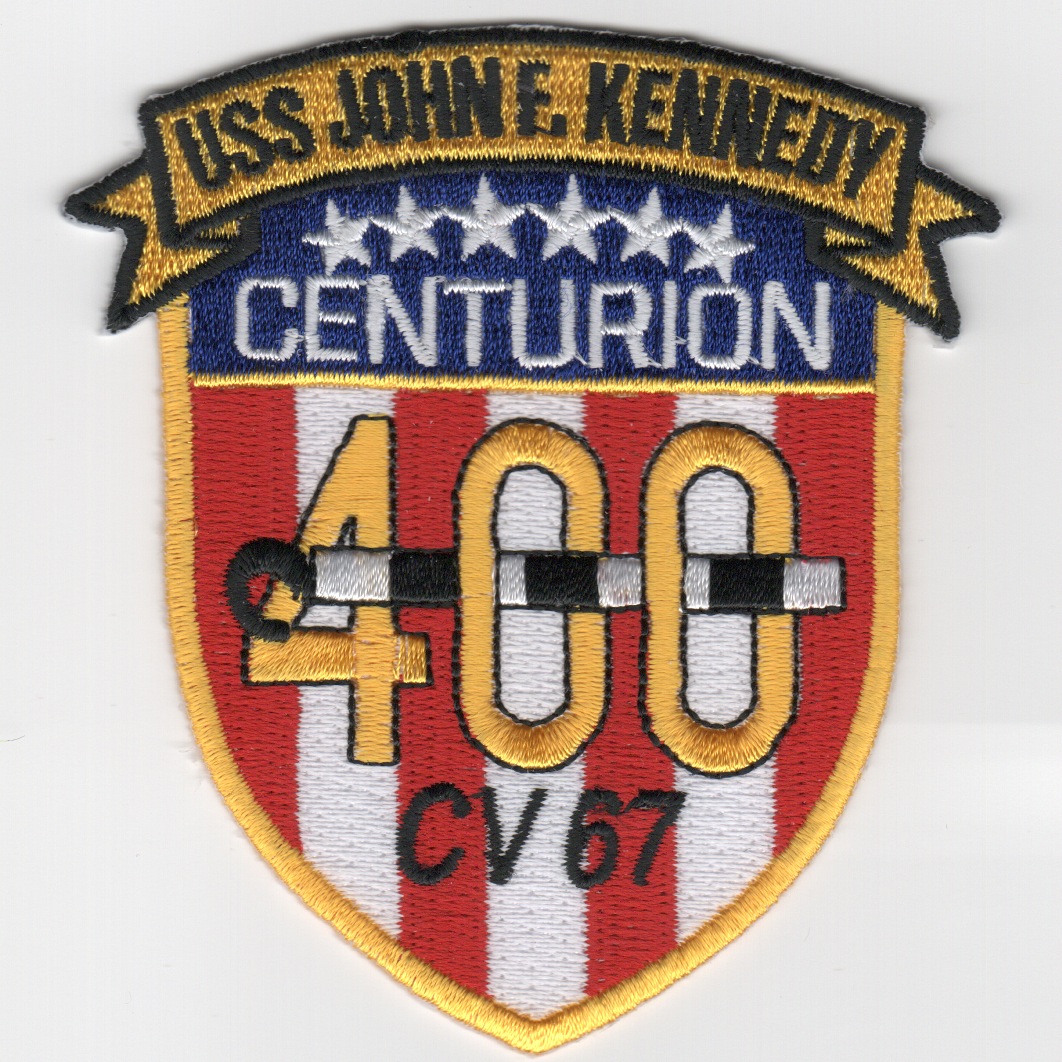 CV-67 '400-Centurion' Patch