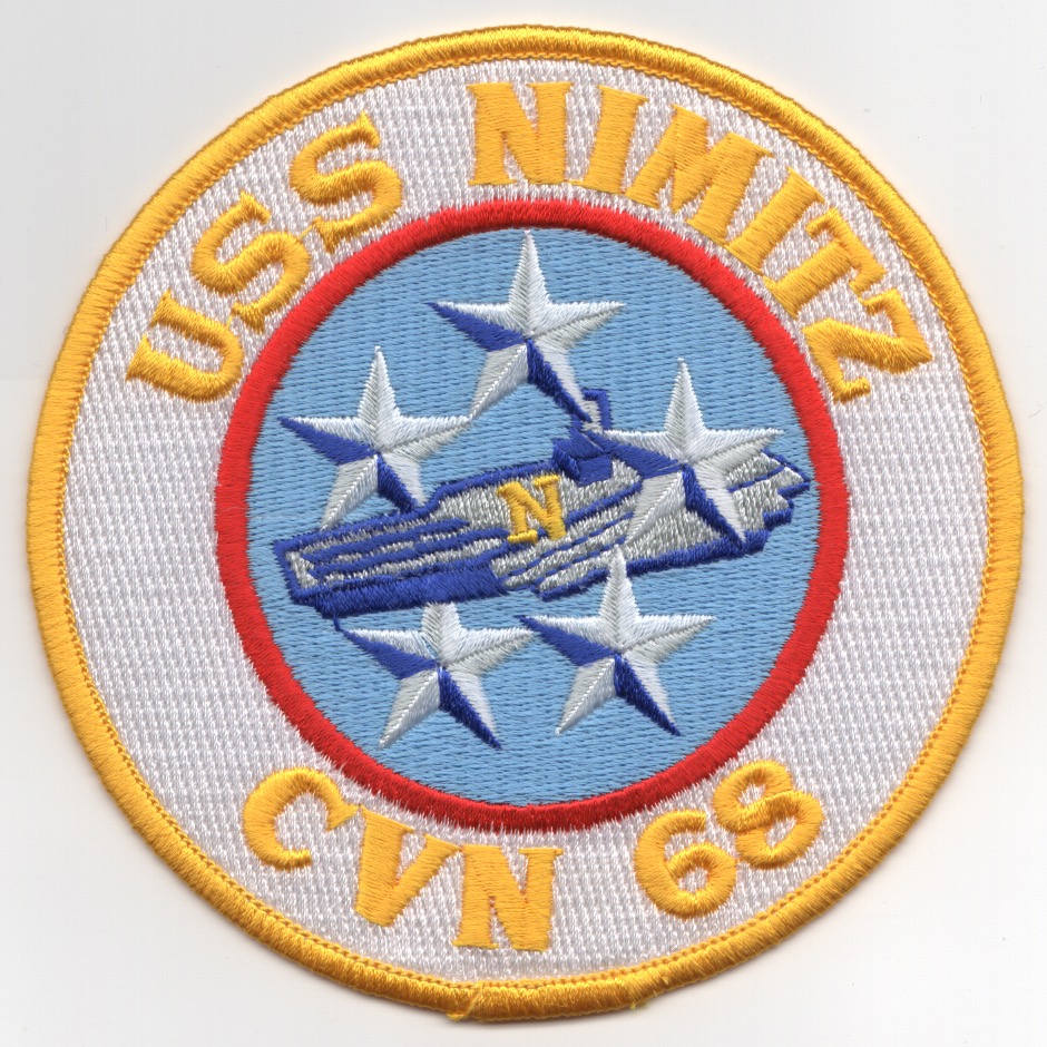 CVN-68 USS Nimitz Patch (Large)