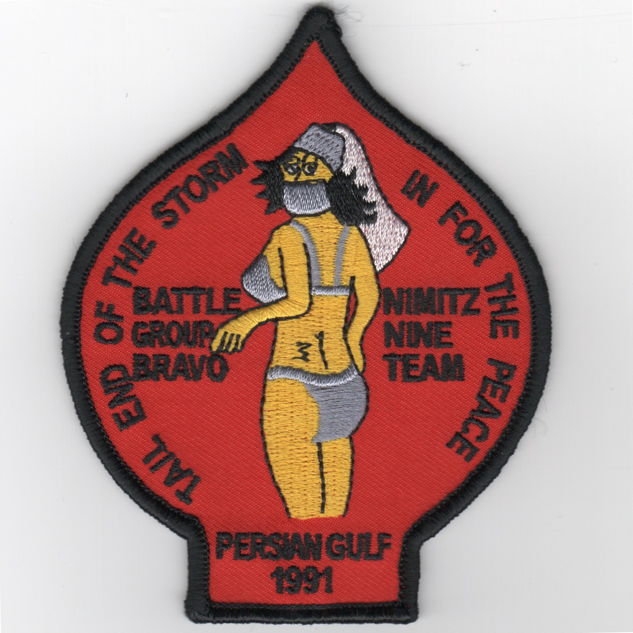 CVN-68/CVW-9 1991 'Genie' Cruise Patch