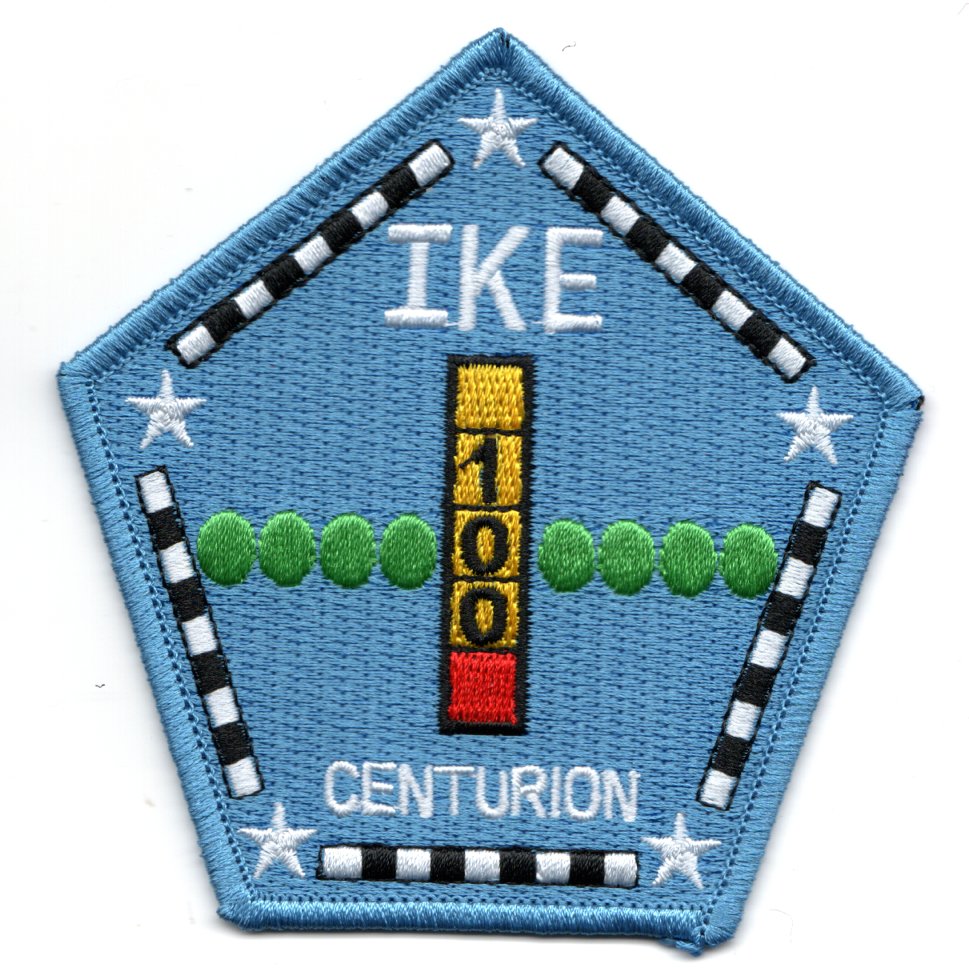 CVN-69 '100 Traps' CENTURION Patch