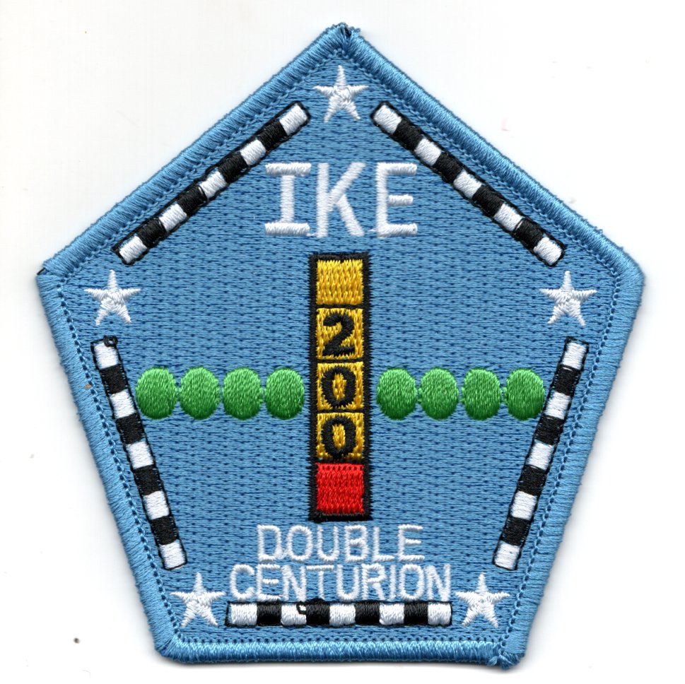 CVN-69 '200 Traps' CENTURION Patch