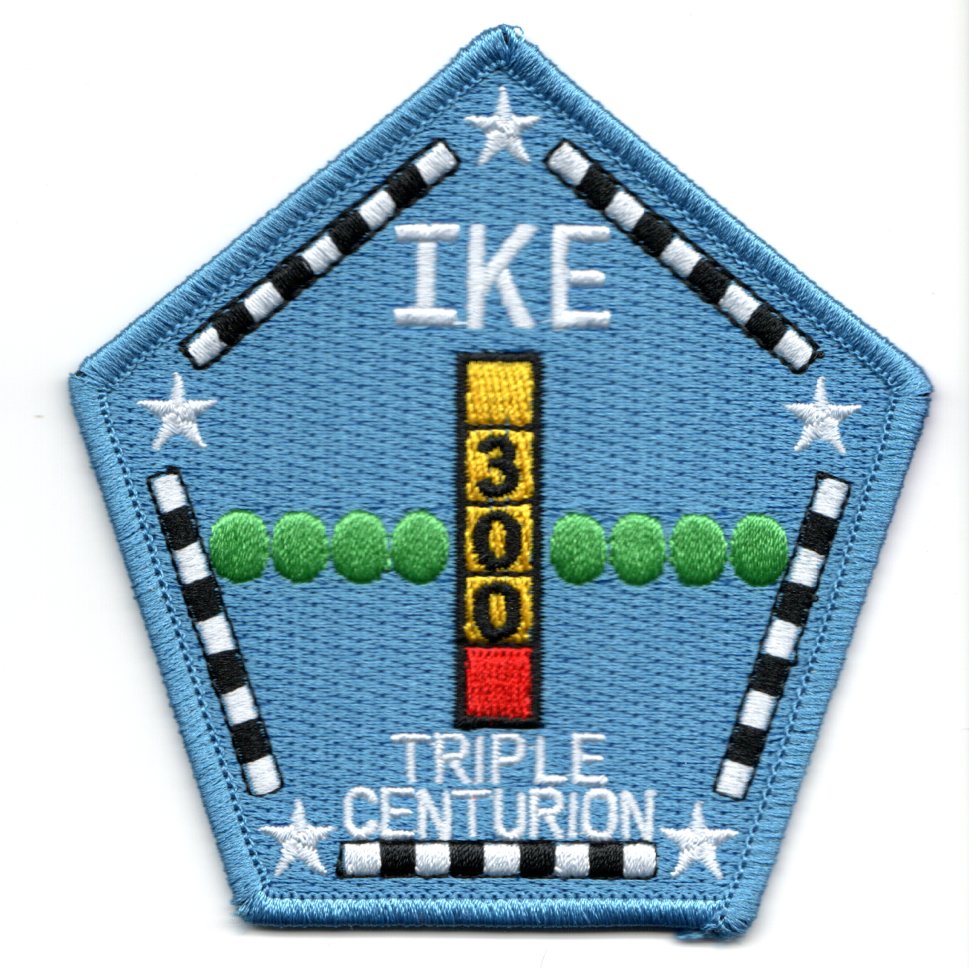 CVN-69 '300 Traps' CENTURION Patch