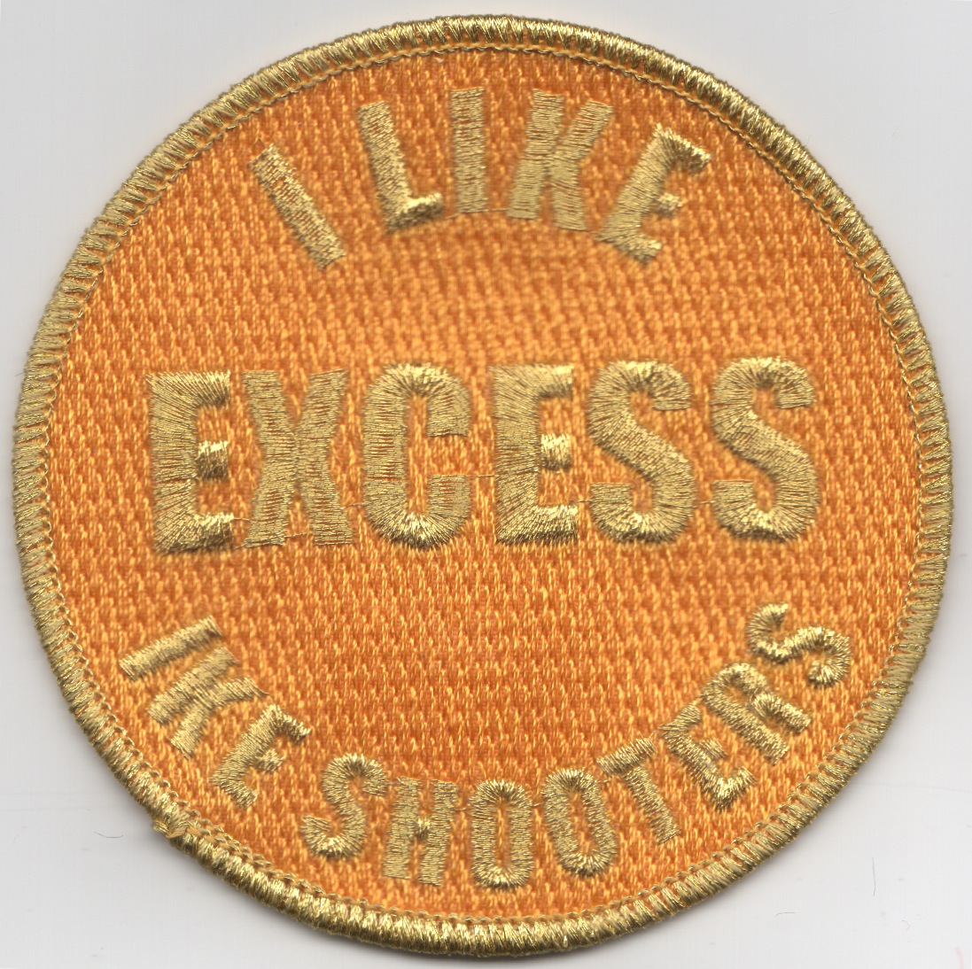 CVN-69 'EXCESS' Shooter Patch (Ylw/Gold)