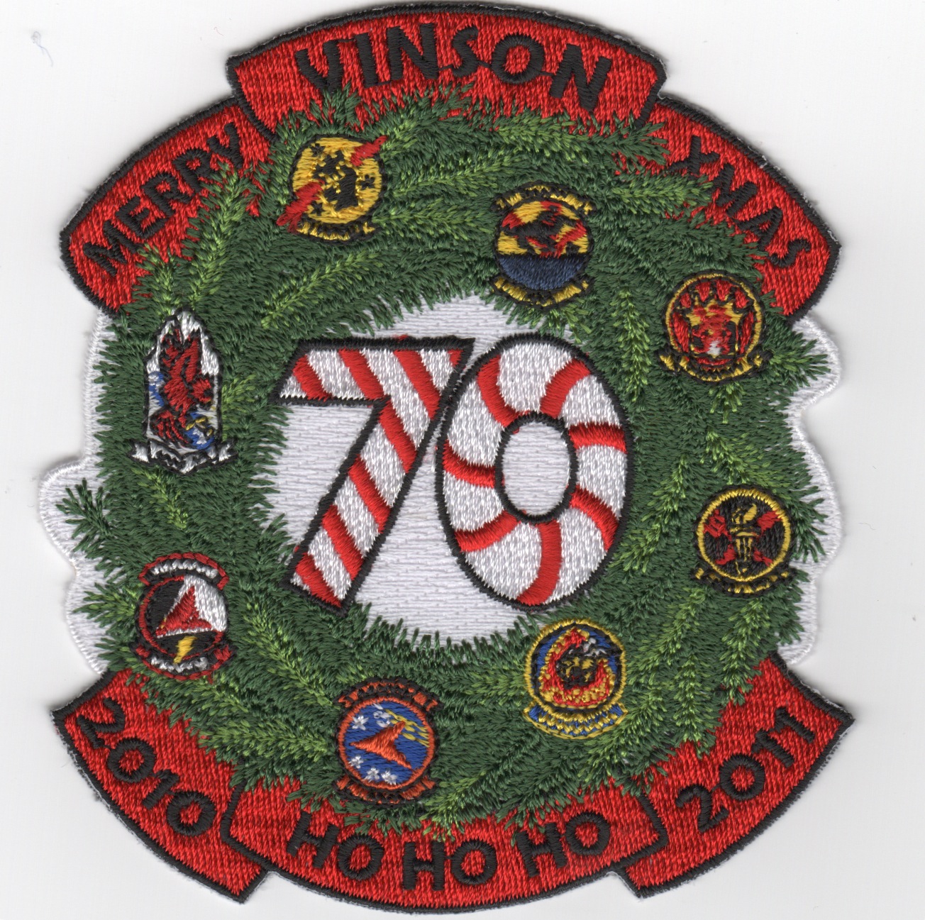 CVN-70 2010 'Christmas' Cruise Patch