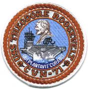 USS Theodore Roosevelt (CVN-71) Ship Patch