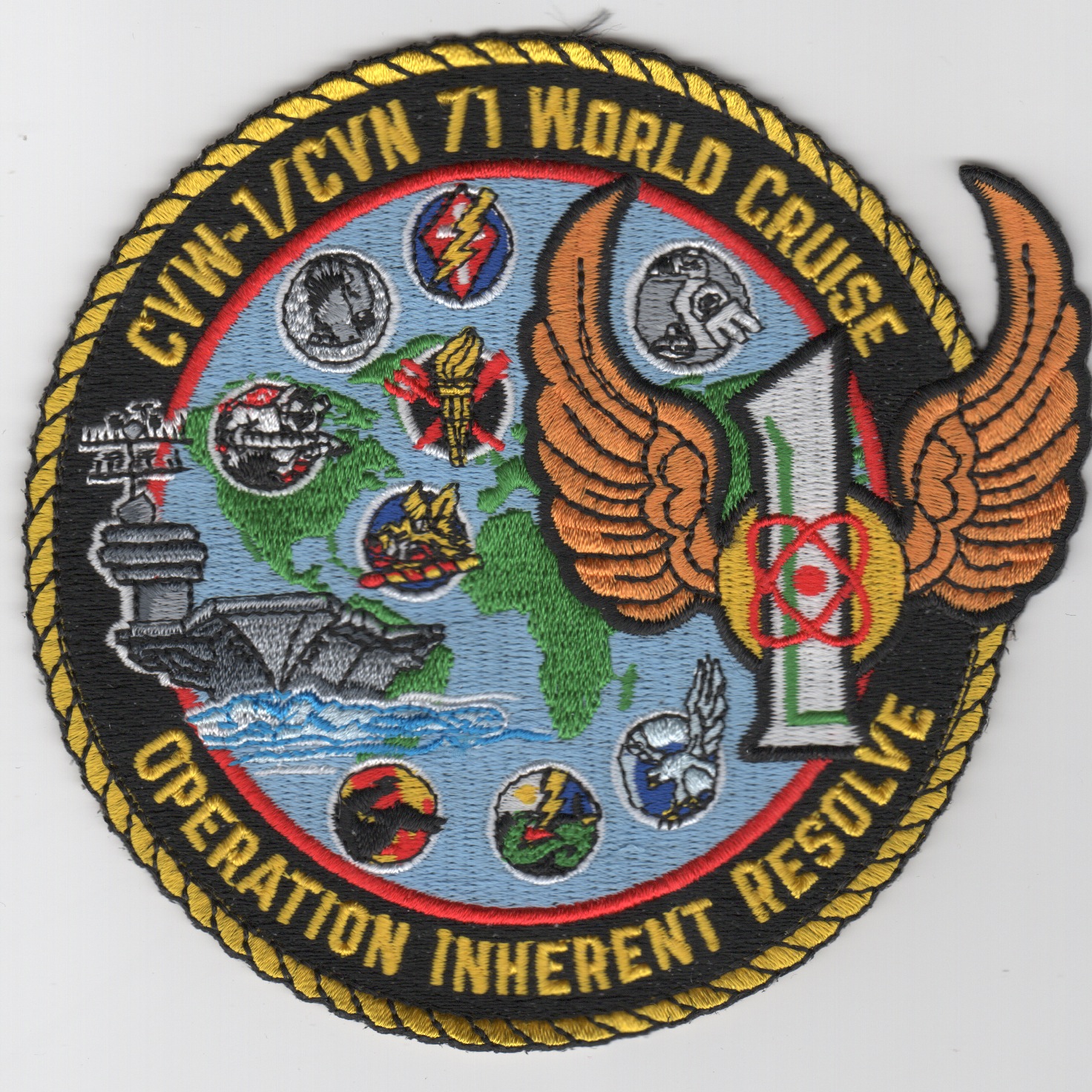 CVN-71/CVW-1 'OIR-GAGGLE' Cruise Patch