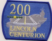CVN-72 200 Traps Patch (Blue)