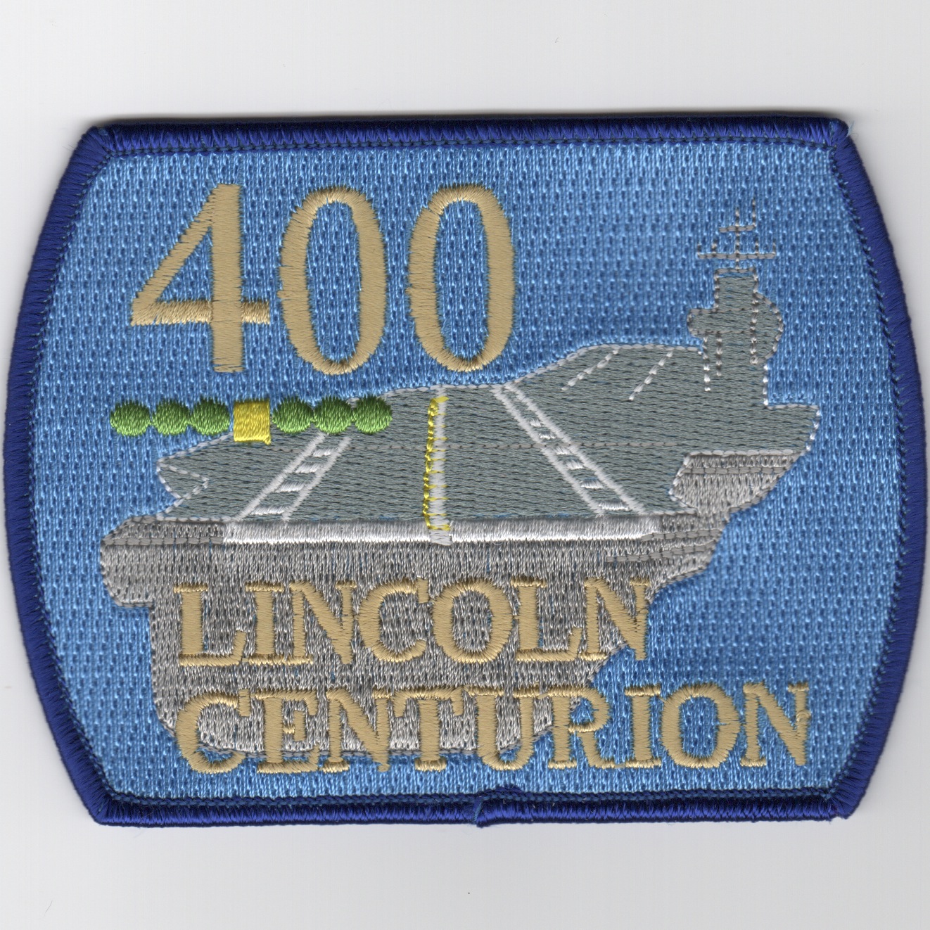 CVN-72 '400 Traps' Centurion Patch