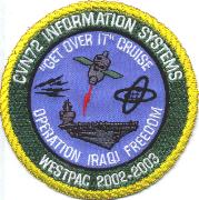 CVN-72 2002/2003 Information Systems OIF