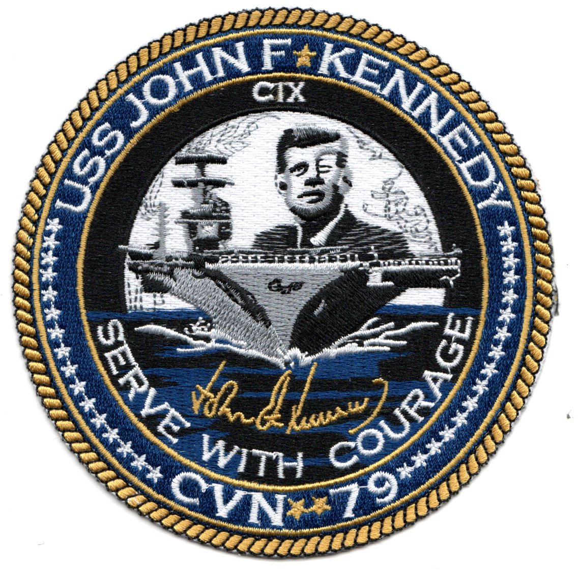 CVN-79 'JFK' Ship Patch