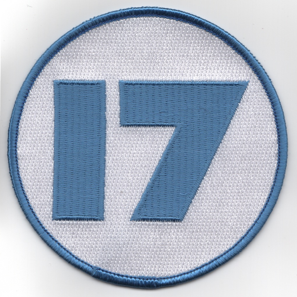 CVW-17 '17' Bullet (Large/Blue-White)