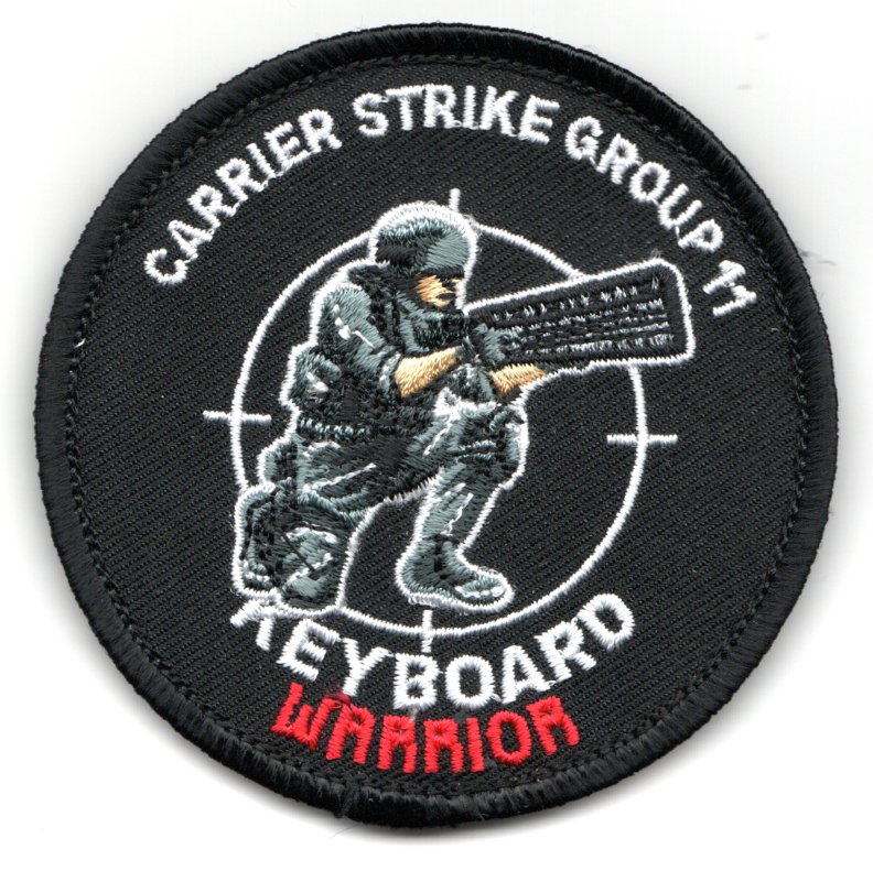 CVW-17 *KEYBOARD WARRIOR* Bullet (Black/V)