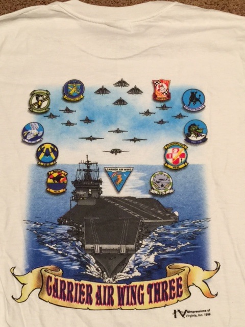 CVW-3 Flyover T-Shirt (Back)