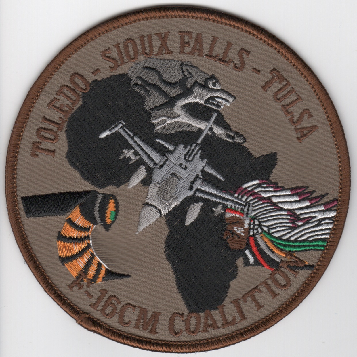 F-16CM 'COALITION' Gaggle Patch (Des)