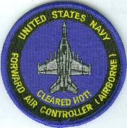 F/A-18F FAC-A (Small/Round/Blue)