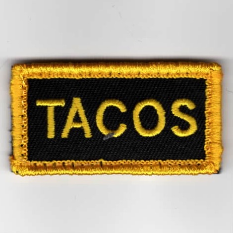 Flight Suit Sleeve - 150FW F-16 'TACOS' Patch