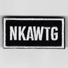 Flight Suit Sleeve - NKAWTG (Black/White)