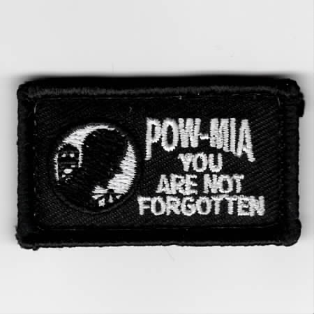 Flight Suit Sleeve - POW/MIA (Black)