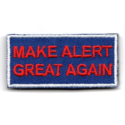 FSS - 'Make ALERT Great Again' (Blue/Velcro)