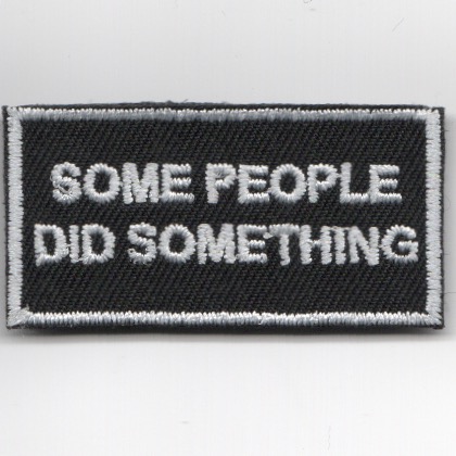 FSS-'Some People Did Something' (Black/V)