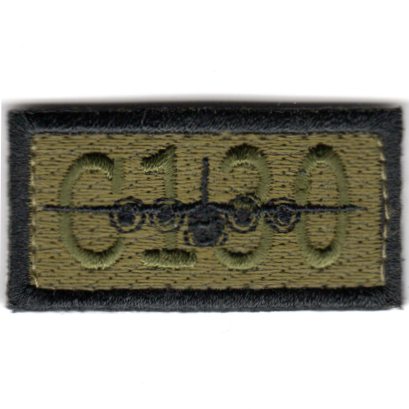 Flight Suit Sleeve - C-130 (Subd/OLIVE Letters)
