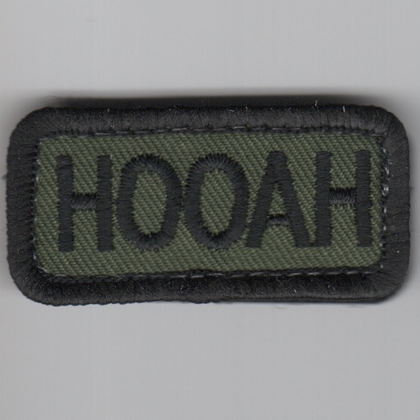 Flight Suit Sleeve - HOOAH (Subd)